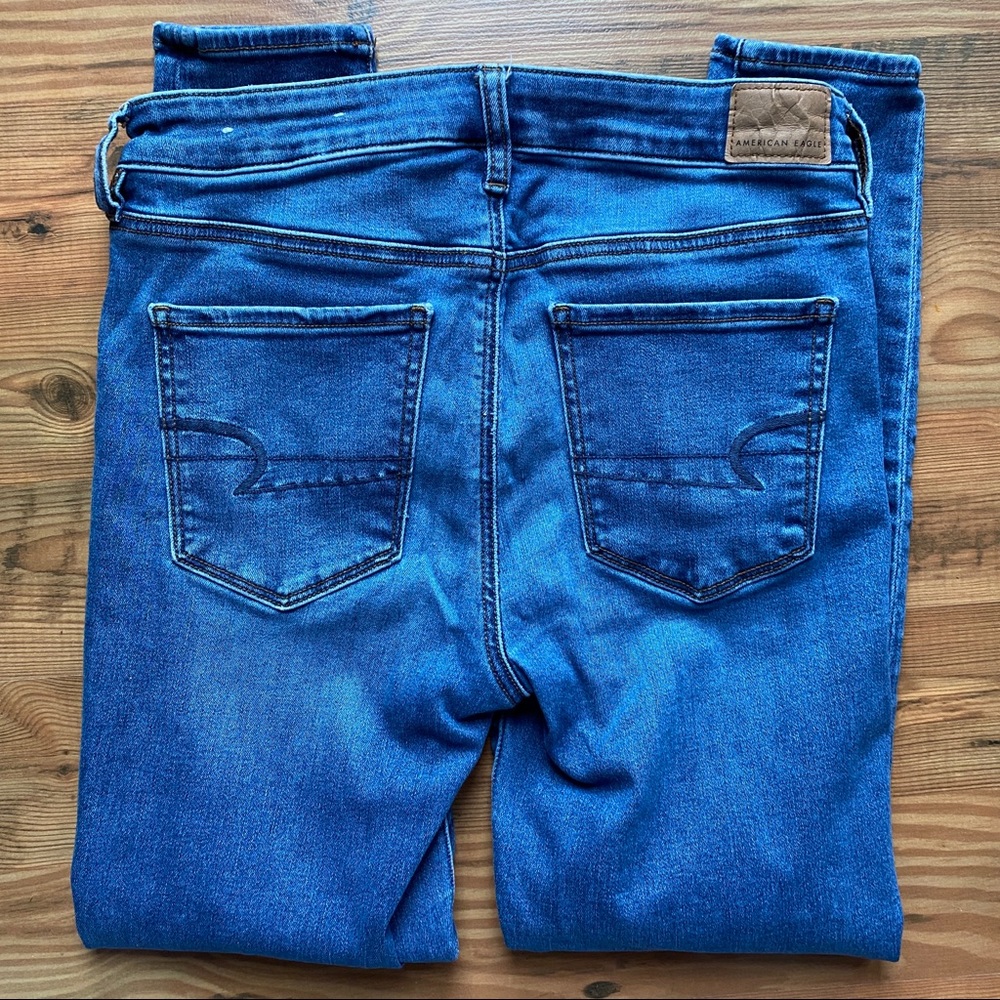 American Eagle Next Level Stretch Hi-Rise Jegging 8 Short